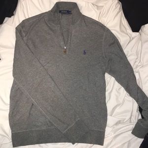Ralph Lauren Quarter Zip Sweater FINAL SALE